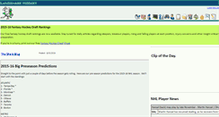 Desktop Screenshot of landsharkhockey.com